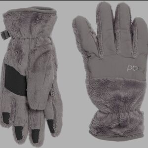 HEAD Sensatec Touchscreen Digital ThermalFUR Gloves (Medium, Pache Grey)